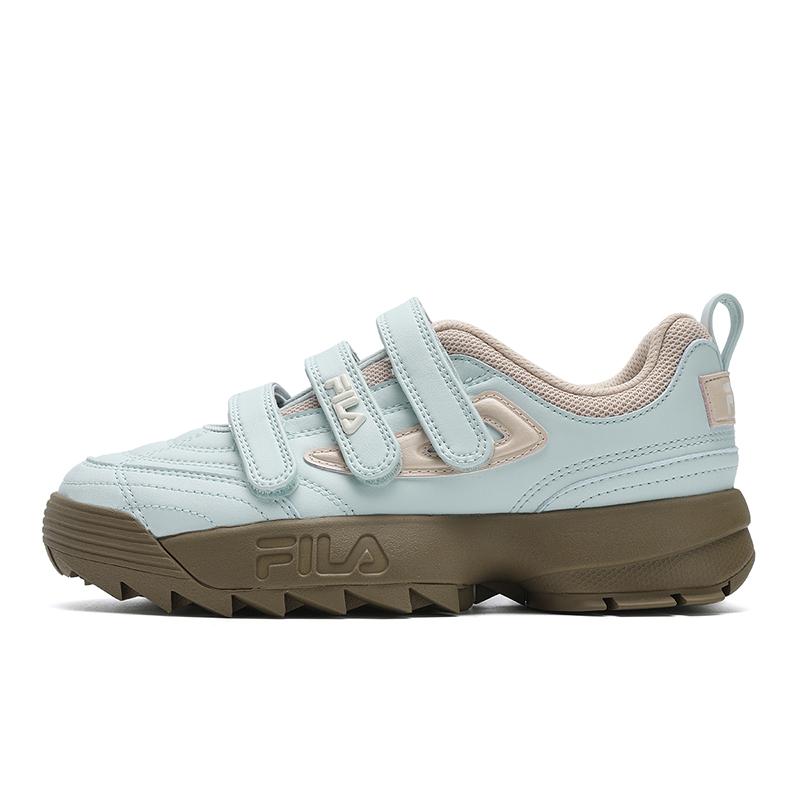 FILA Retro Series Disruptor 2 Fashionable Comfortable Low-Top Lifestyle Sneakers Women sneakers Blue Pink F12W522150FCC 38