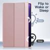 Coque + Verre Trempé - BOOLING - Xiaomi Redmi Pad SE 11" - Protection Silicone - Emplacement Stylet - Rose