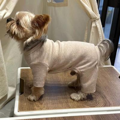 Mode Winter Huisdier Hondenkleding Effen Kleur Katoen Honden Truien Chihuahua Puppy Middelgrote Honden Breien Trui Shirt Kostuum Cadeau