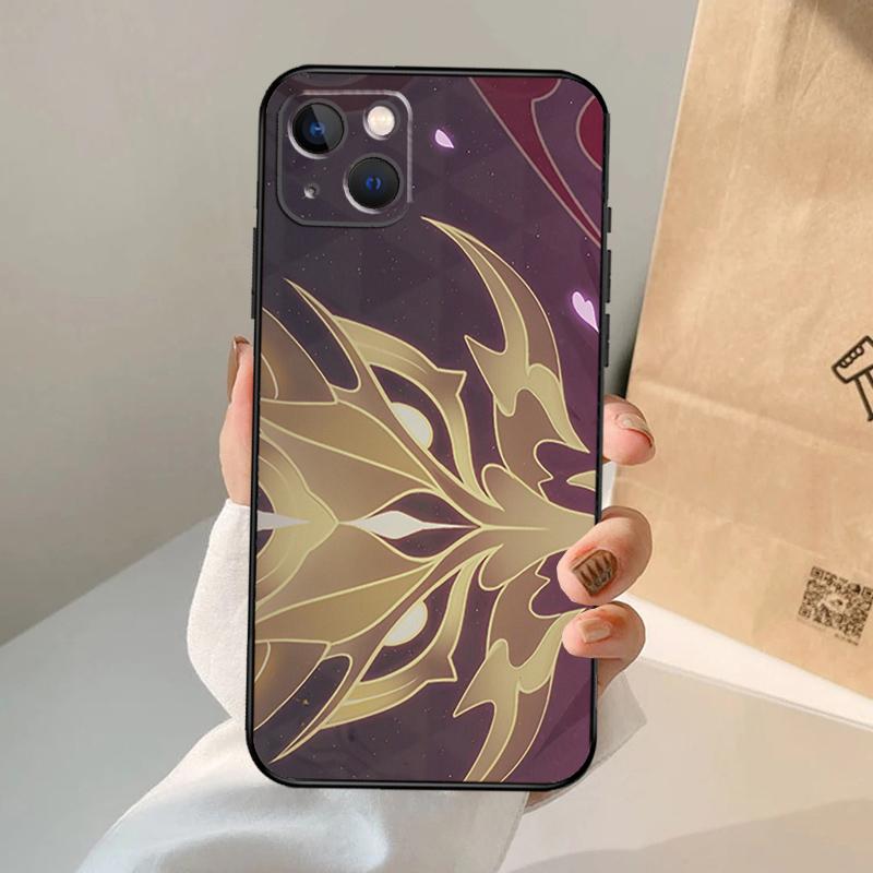 Genshin Impact Arataki Itto Phone Case For iPhone 17 Air 16 15 14 11 12 13 Pro Max 12 13 Mini 15 16 Plus 16e Cover Coque