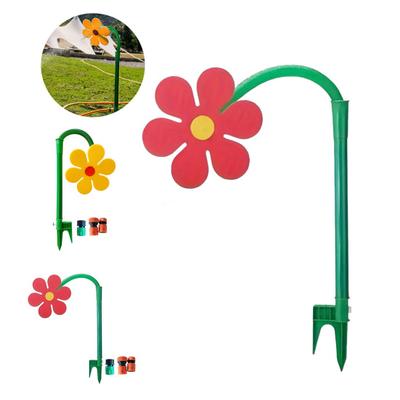 Tanzende Blume Rasensprenger Crazy Daisy Wasser sprenger 360-Grad drehbar Tanzende Sonnenblume Sprenger für Hof Garten Bewässerung Hunde Kinder