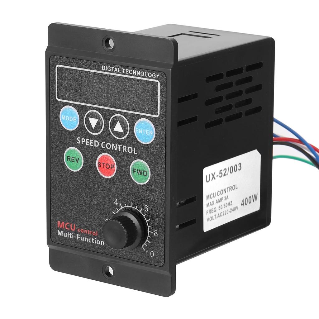 400W AC220V Multifunctional Motor Speed Controller Motorspeed Regulator Controller Display Rate Target Value Settable