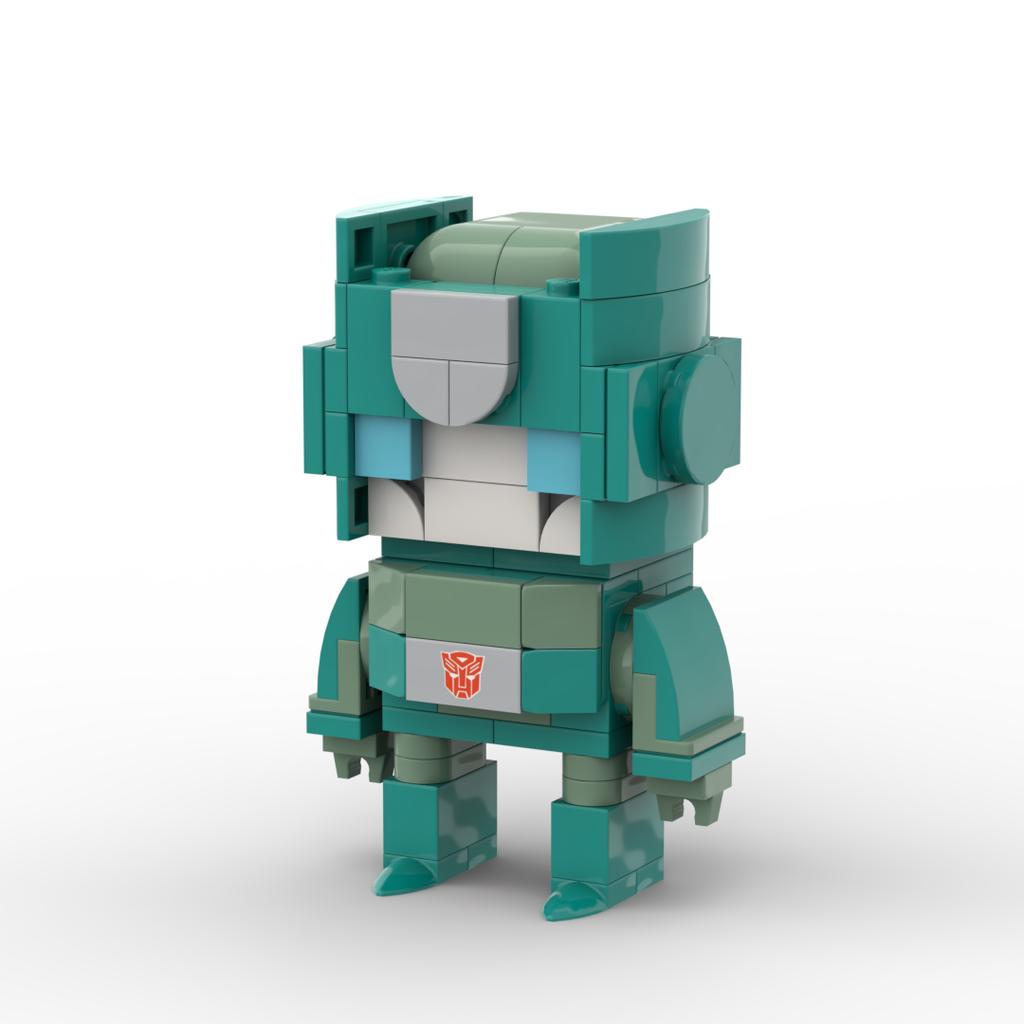 *Transform Auto Robot Brickheadz * Star Scream Jazz Prime DIY Enlighten MOC Block Brick set,Compatible With