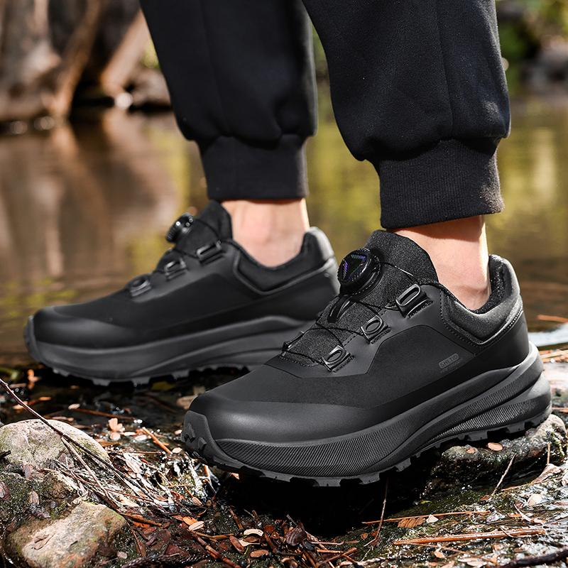 TUINANLE Men Sneakers Outdoor Hiking Shoes Anti Slip Breathable for Mountain Climbing Walking Trekking Sneakers
