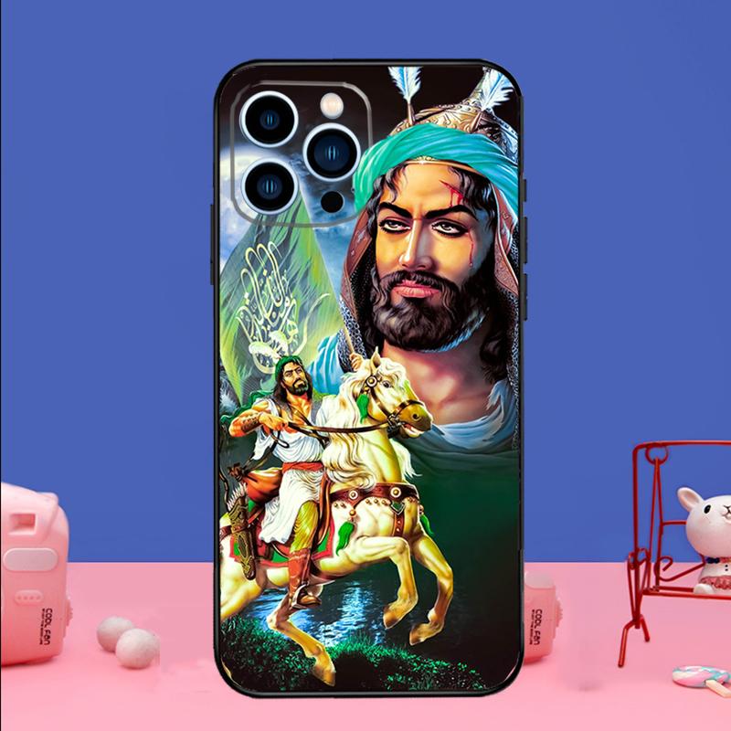 Islamic Hz Ali Phone Case For iPhone 17 Air 16 15 14 11 12 13 Pro Max 13 Mini 15 16 Plus 16e Bumper Cover