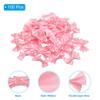 100 Pcs 2.4" Mini Bow Tie Satin Ribbon Bows Ties Twist Tie Bows Little Bowknot Embellishments for Sewing Gift Craft Wrapping