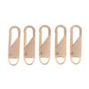 5/10/20Pcs Replacement Zipper Pulls Cord Extender/Zip Metal Pull For Backpacks Jackets Luggage Purses Handbags