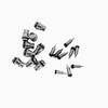 0.5MM Airbrush Embedded Nozzle With Cleaning Needles Nylon Brushes Universal For Airbrush Pen Tattoo & Carburetor Cleaning