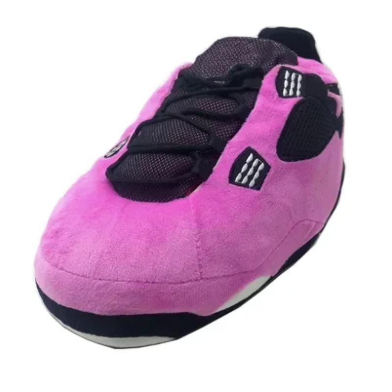 Winter Cotton Plush Shoes Women Warm Cute Indoor Home Slides Unisex One Size Sneakers Man Fashion Soft Floor Slippers  36-45