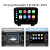 Car Stereo Radio Multimedia Video Player For Jeep Wrangler 4 JL 2018-2019 Navigation GPS Wireless BT Carplay Android13 Head Unit