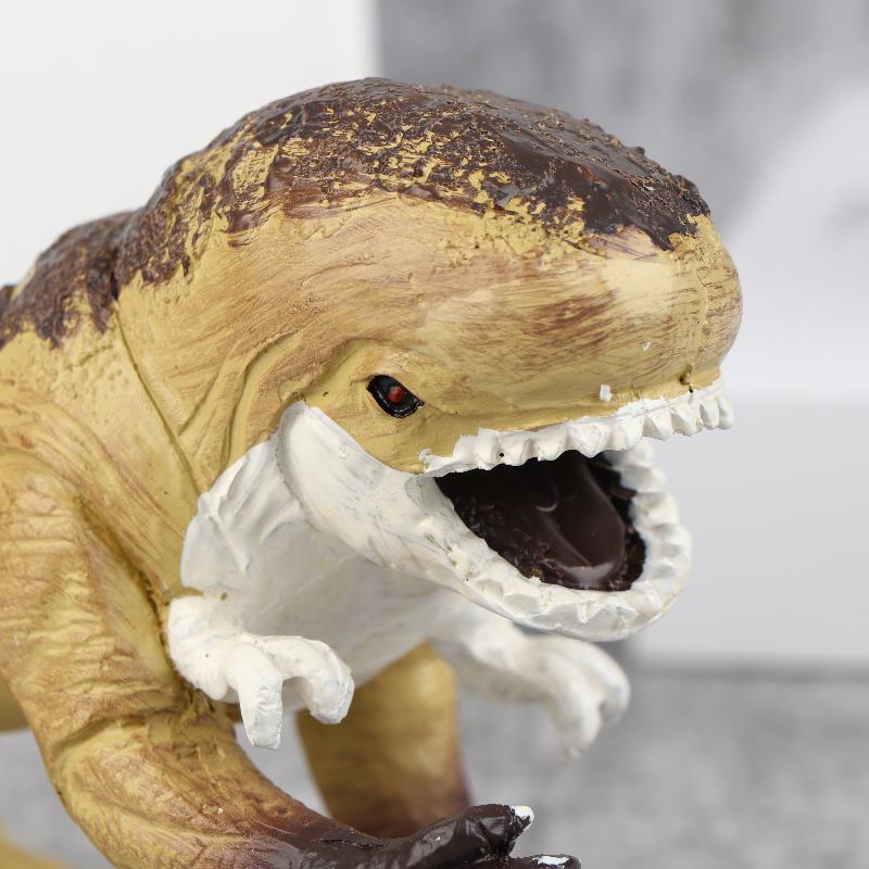 Simulation Tyrannosaurus Action Figures Statue Dinosaur Resin Model Toy Desktop Decoration Collection Toys Boys Birthday Gifts