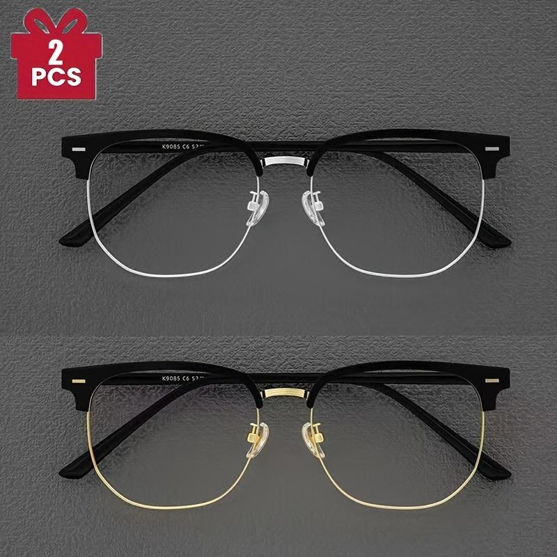 Fashion Anti Blue Light Glasses Classic Women Square Removable Lenses Anti Radiation Eyeglass for Men and Women
