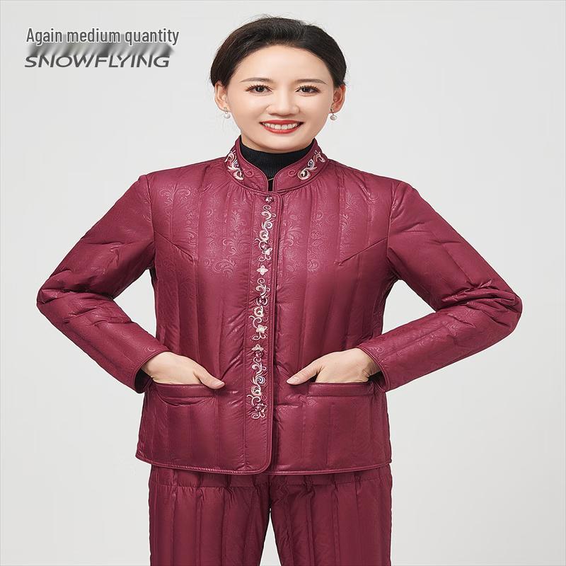 

SNOWFLYING Mid-Aged & Elderly Short Down Jacket Liner XL