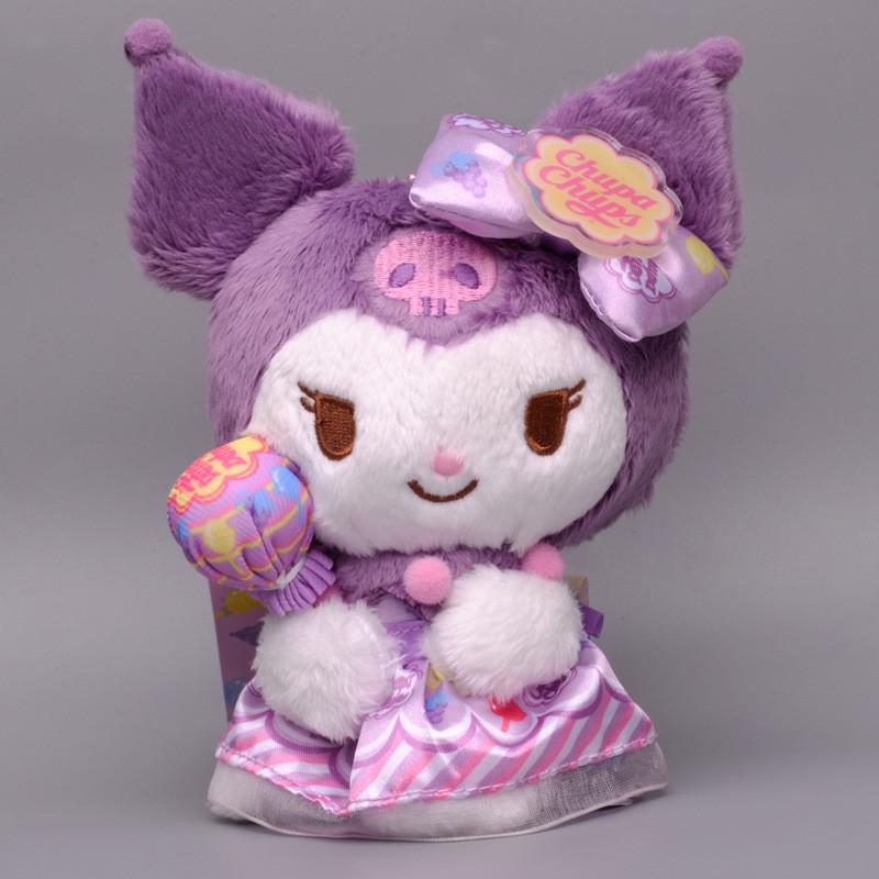 

Kuromi Soft Sanrio Plush Toy With Short Plush For Girl Fans And Use Gift