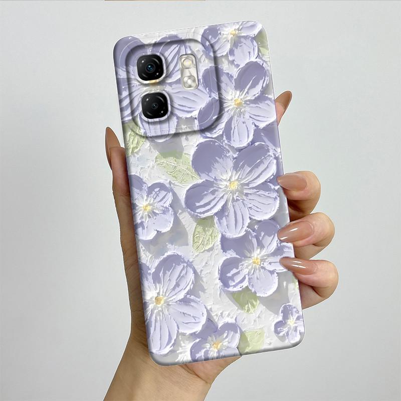 For Infinix Hot 50i Case Hot50i X6531 Soft Silicone TPU Painted Phone Coque Cartoon Printed Shockproof Protective Fundas Cover
