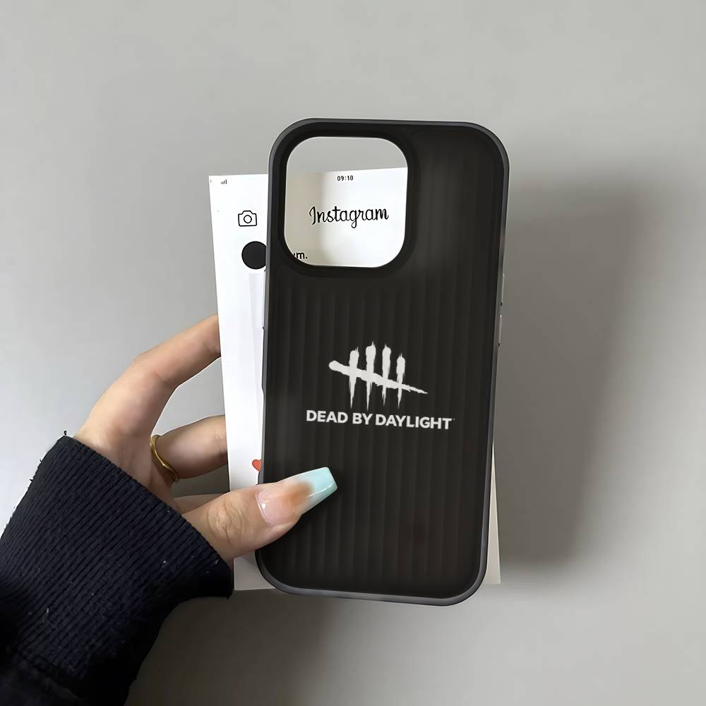 

D-Dead B-By-Day Lightes Game For IPhone 15 16 17 14 13 12 11 Pro Max 16E 16 Plus 17 Air Corrugated Shockproof Phone Cover iPhone 16 pro