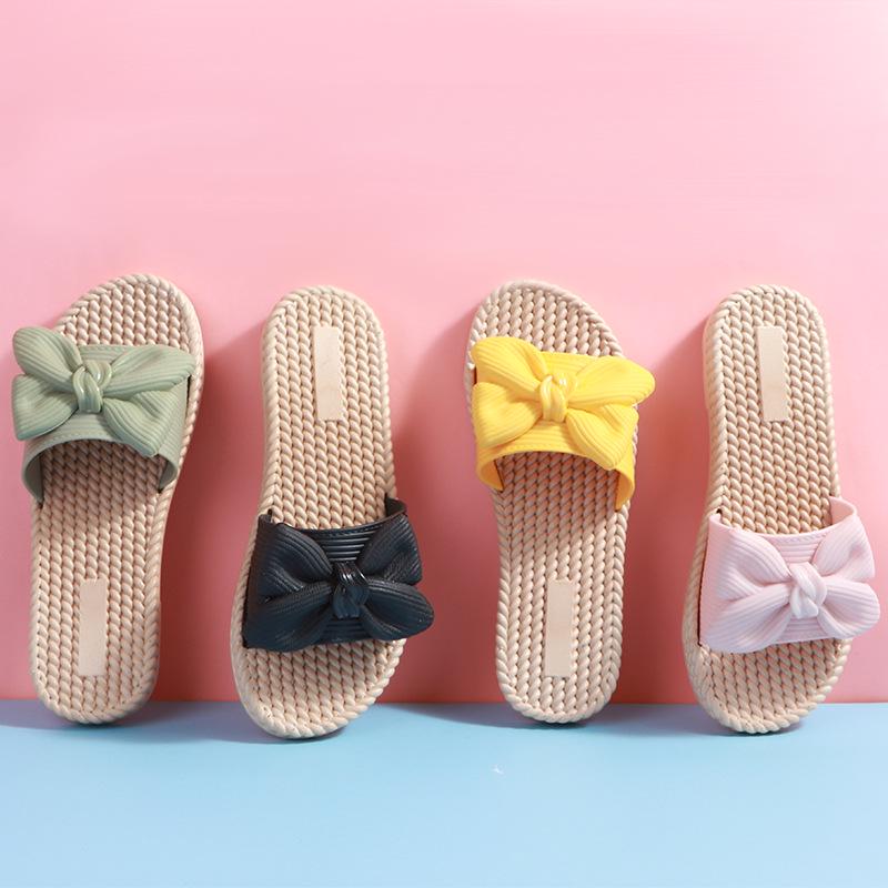 

Women s Summer Bowknot Sandals: Stylish Flip Flops for Indoor & Outdoor Use Size 36