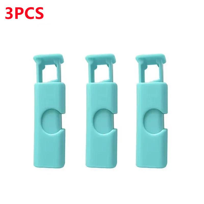 Food Sealing Bag Clip Reusable Fresh Food Storage Tools Plastic Sealer Clamp Snack Bread Seal Bag Home Kitchen Storage Clips