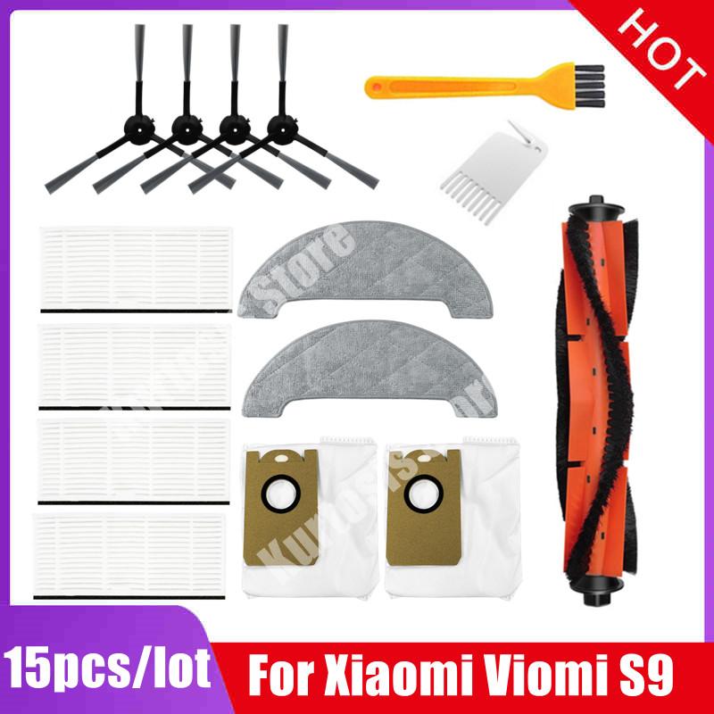 Hauptbürste für Xiaomi Viomi S9 Roboterstaubsauger Ersatzteile Ersatzwalzenbürste Zubehör