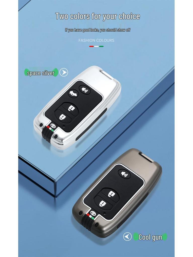 Toyota Key Case for Land Cruiser, Old Model Camry, Prado, Highlander