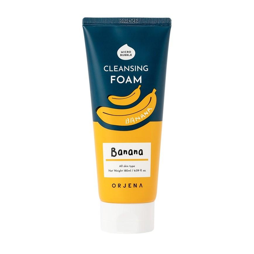 Orjena Purifying Banana Facial Cleansing Foam, 180 Ml