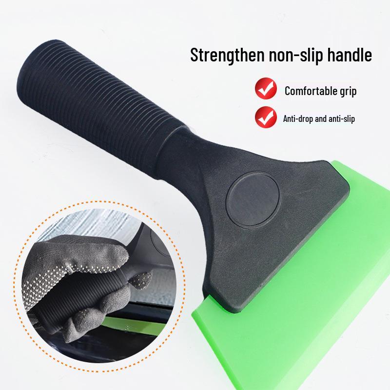 Large Multifunctional Rubber Film Squeegee with Thickened Epoxy Diatom Mud for Water Removal and Scraping
