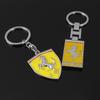 For Ferrari Roma 488 Portofino F8 Roma Spider SF90 Superfast 3D Metal Car Logo Keychain Keyring Men's and Women's Key Decoration