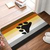 1PC Dog Paw Pattern Kitchen Rugs Non-Slip Door Mats Pop Design Bathroom Rug Bath Mat Carpet for Home Sink Laundry Decor