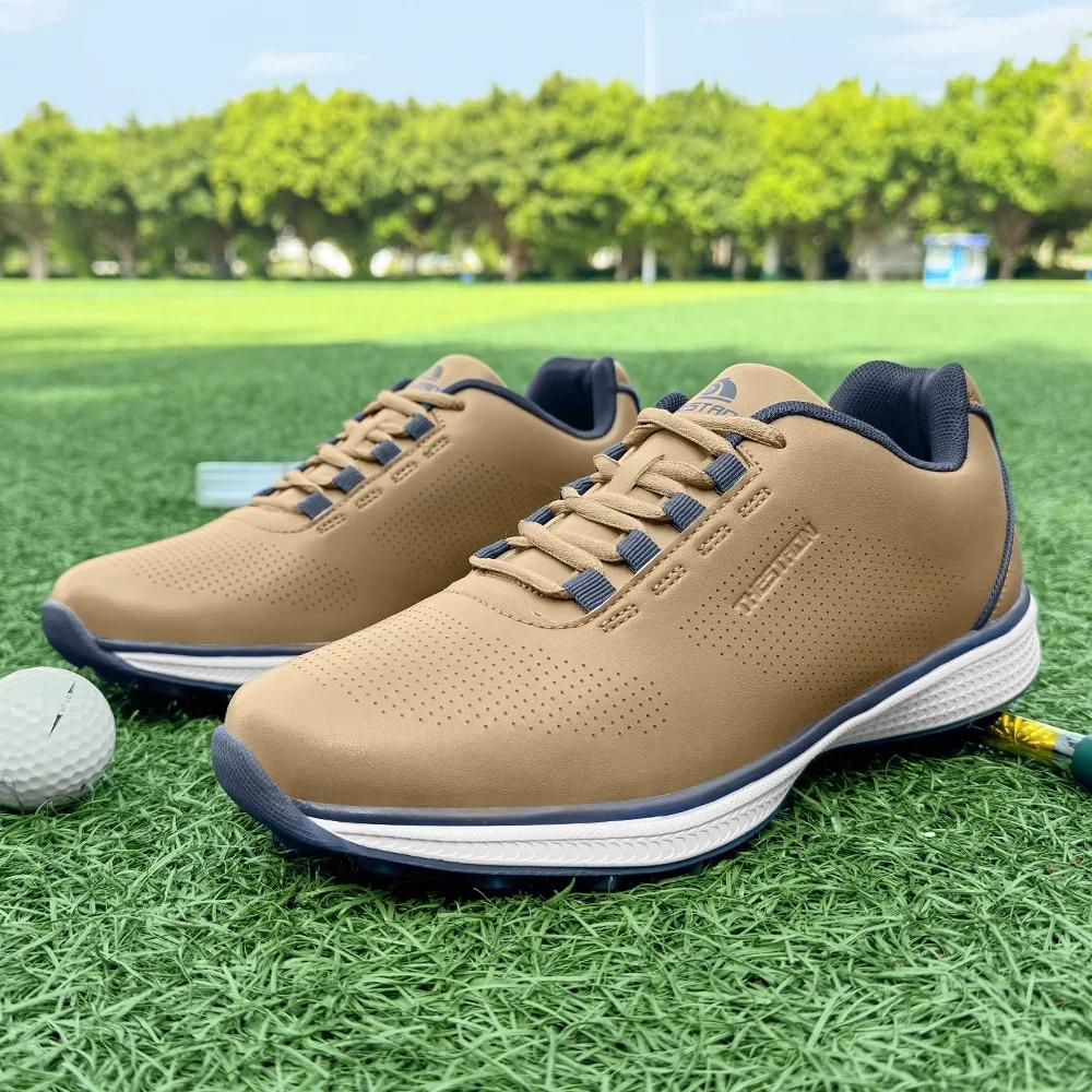 2025 Neue Golfschuhe Herren Wasserdicht Luxus Golfschuhe Rutschfest Golfschuhe Bequeme Schuhe für Herren Herrenschuhe