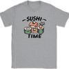 Sushi Time T-Shirt Funny Roll Japan Food Rice Cute Humor Graphic Tee