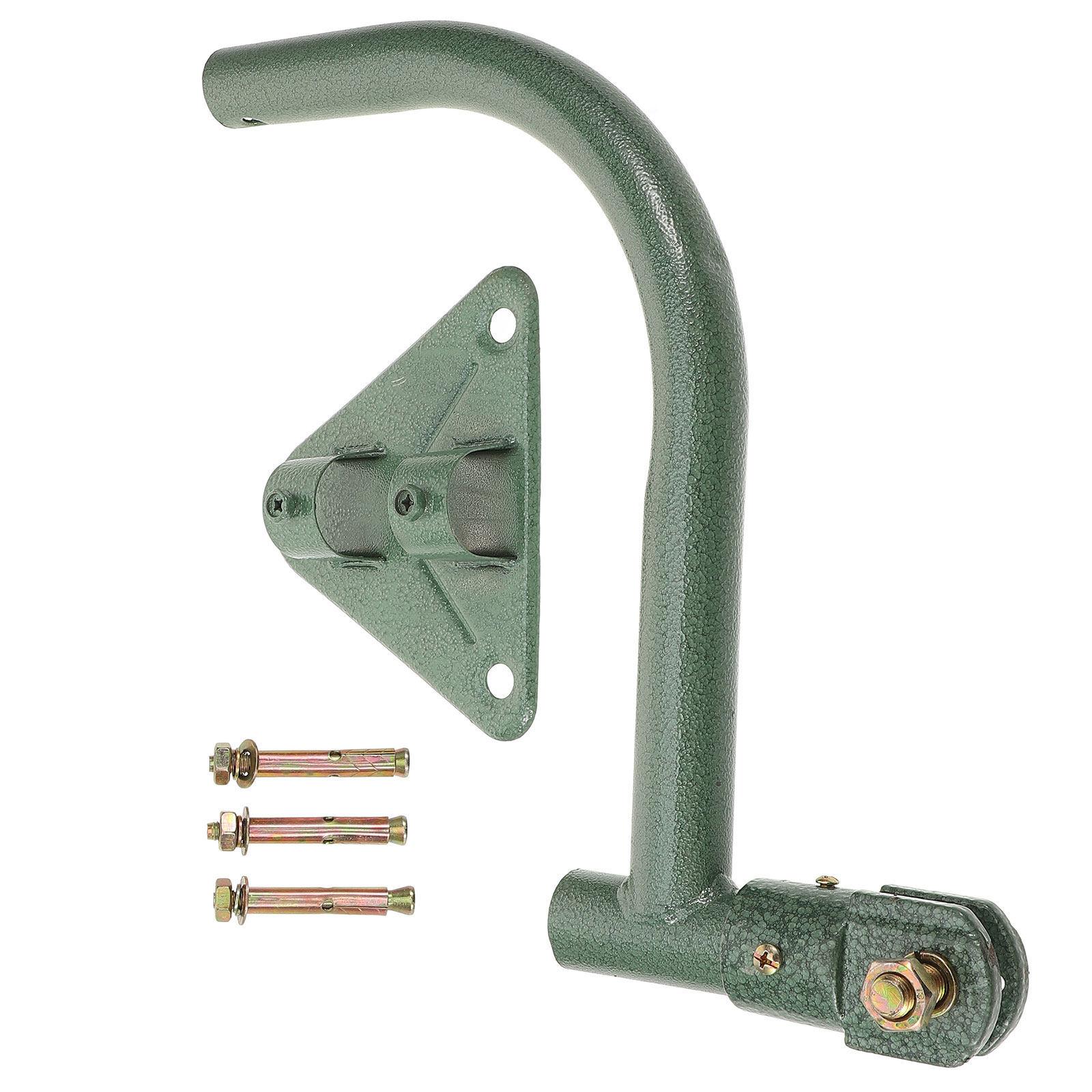 

1Set Iron Wall Fan Bracket Heavy Duty Bent Rod Curved Mounting Stand Universal Fan Installation Accessory Wall Fans Rack other