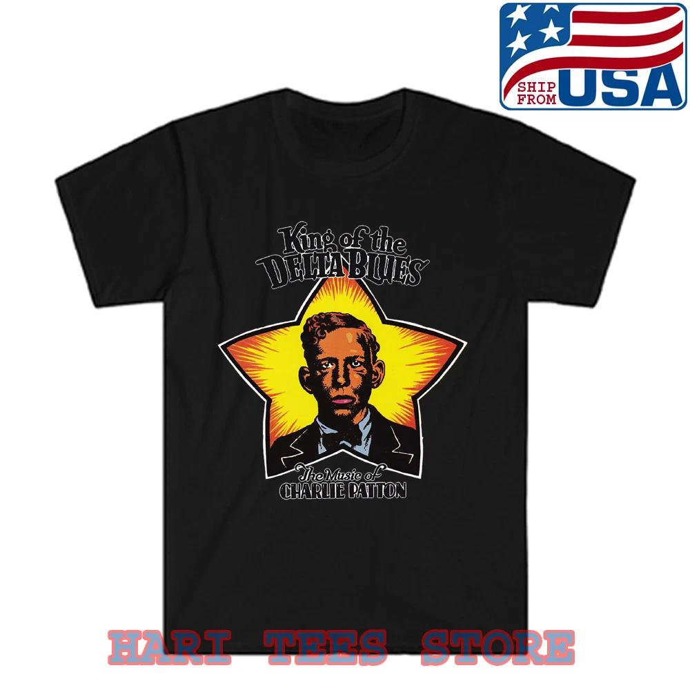 Charley Patton Men s Black Size S to 5XL S