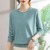 Pierre Cardin Women's Autumn Round Neck Jacquard Knit Sweater
