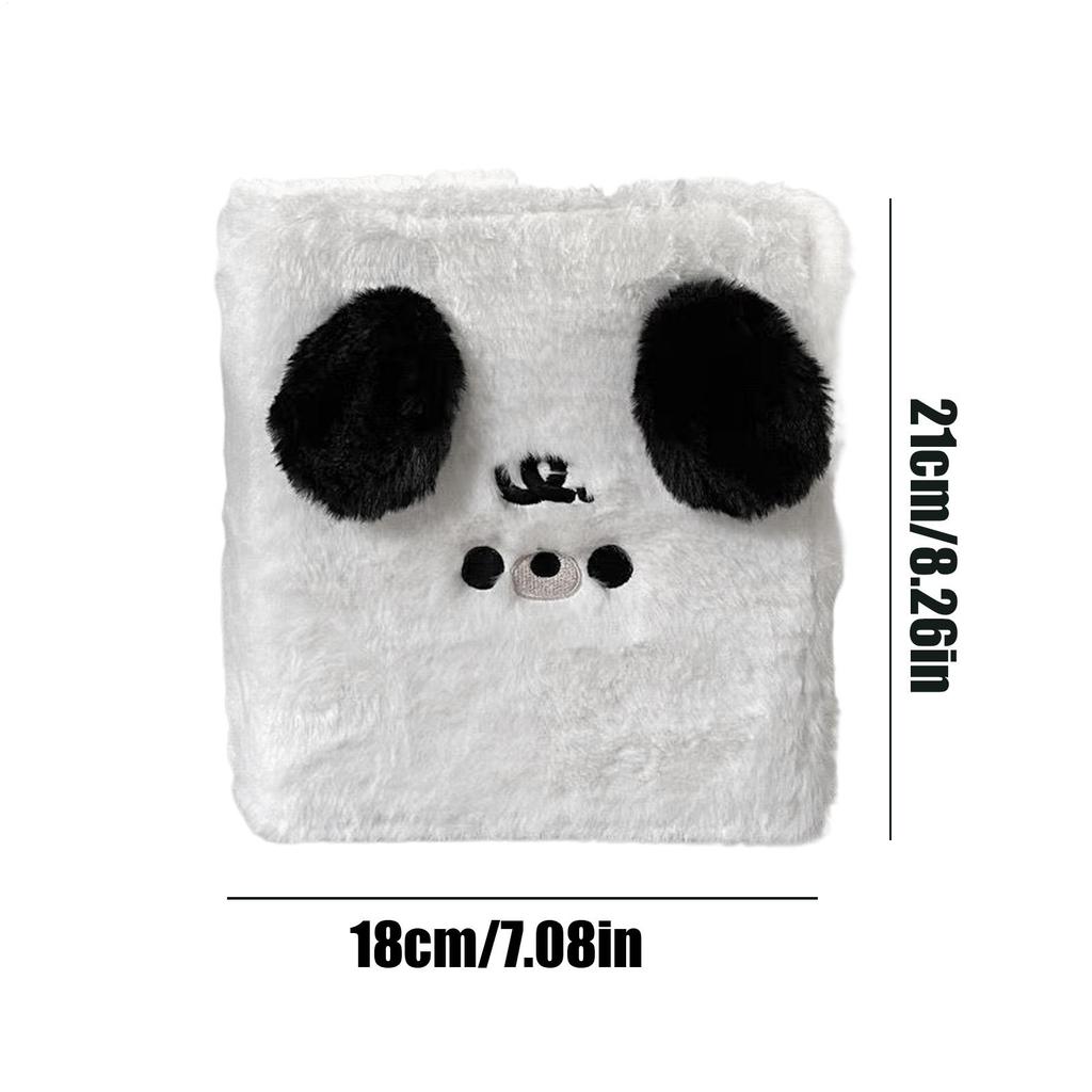 Album For Photos Plush Dog Cover Binder Scrapbook Adjustable Rings Portable Organization Photobook For Baby Wedding Travel Kids