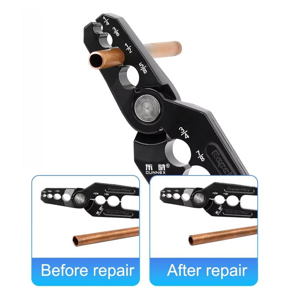 

міцний Rounder Flat Tube Repairer Ремонт трубопроводів Інструмент для формування плоских труб Алюмінієва трубка