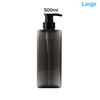 400/500ml Quadratische Badezimmer Seifenspender Nachfüllbarer Shampoo Duschgel Halter Tragbarer Reise Spender Leere Badezimmer Pumpe Flasche