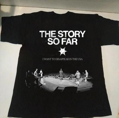 Tricou The Story So Far Negru S-5XL UNISEX Punk Bărbați Gifl Tricou Unisex