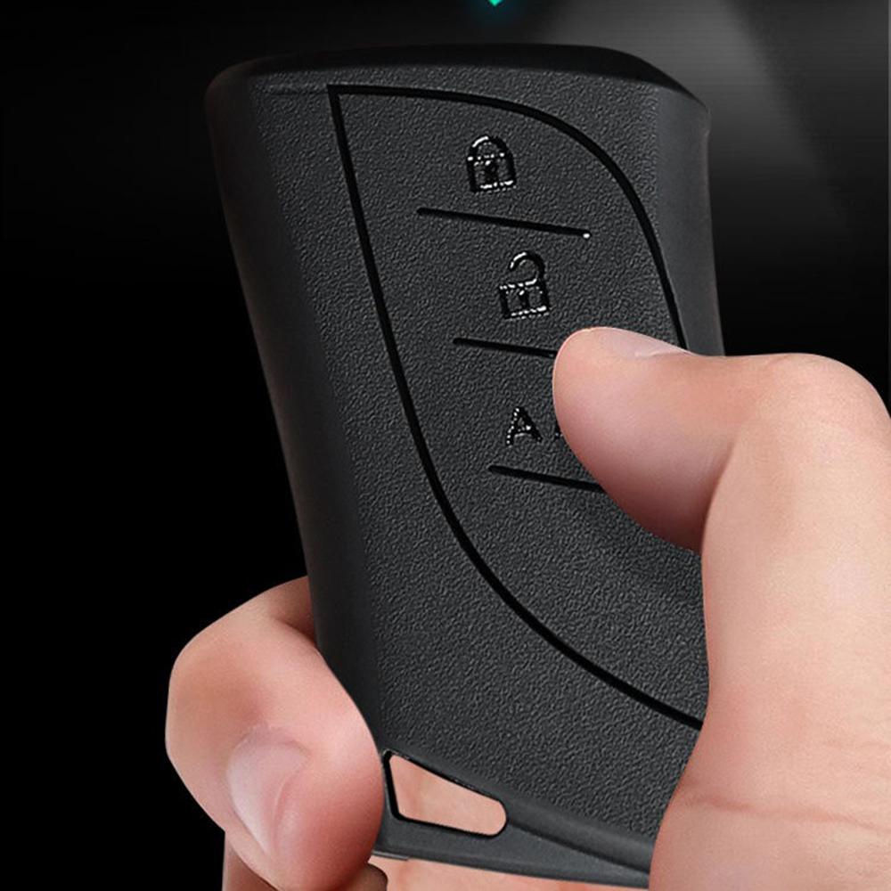 For Lexus IS ES GS GX LS500H NX RX LX LC RC 200 250 570 2018 2019 Soft TPU Car Remote Key Case Cover Car Styling Accessories Fob