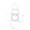 6 Pieces Steel Core Folk Guitar String Replacement Sets Acoustic Guitar Strings