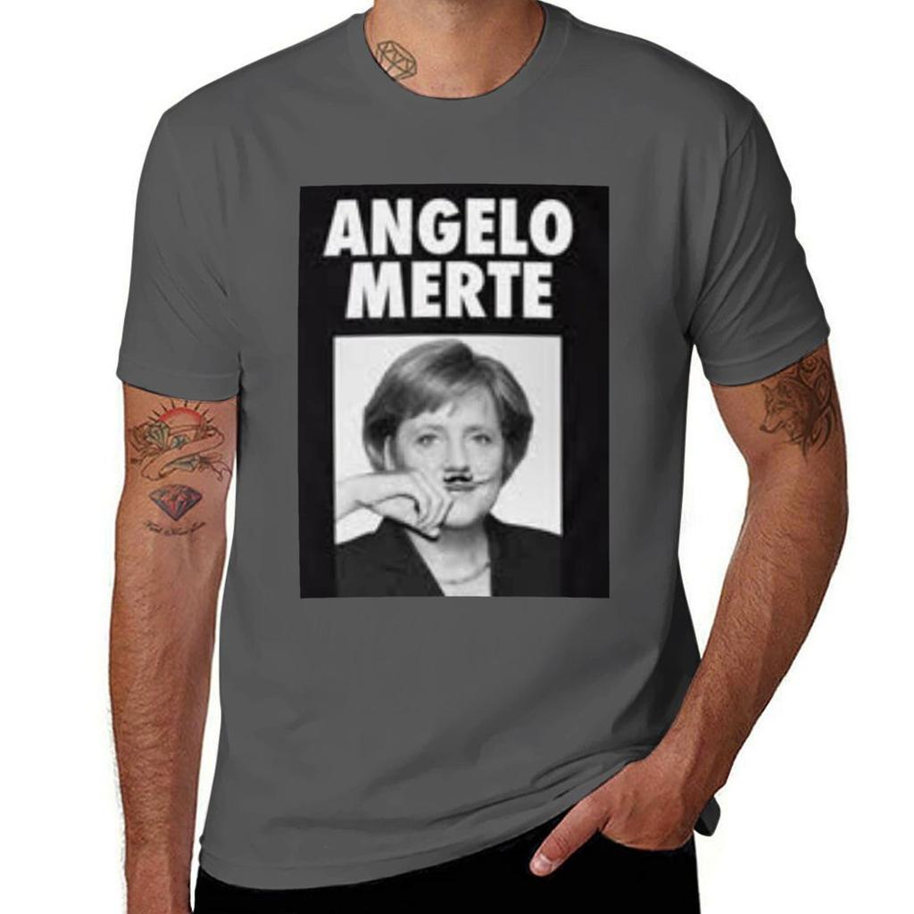 Angelo Merte TShirt Holiday Casual Short Sleeve Top
