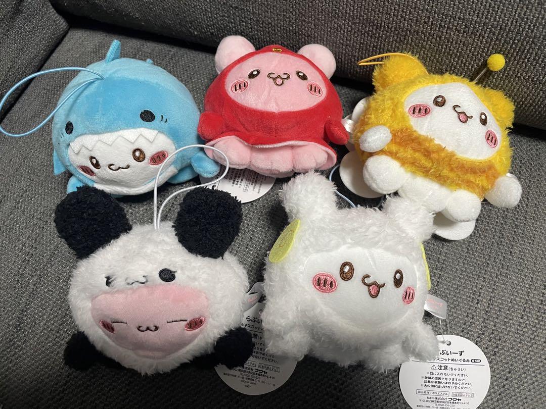 

Плюшевий набір талісманів GiGO Love Ease Kigurumi 5 штук 10 см