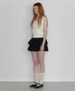 Lense Scoop Neck Rivet Sleeveless Knit Ivory