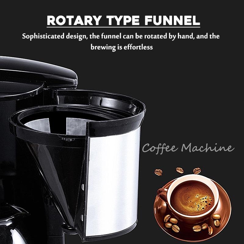 2000ml Household Office American Style Drip Tea/Coffee Making Machine 12 Cups Coffee Maker Temperature Control 900W