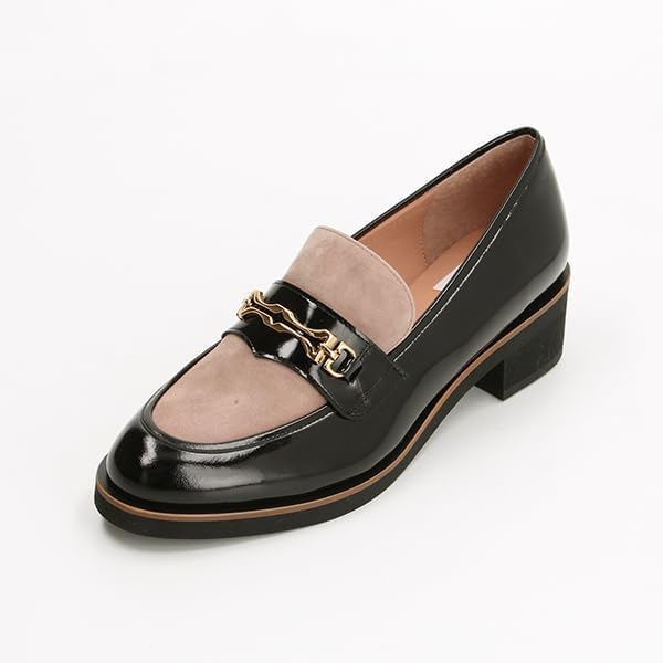 Sur les mocassins Bit Loafers 2829 B Glass Combination cm E [Lanvin Blue] Femme 23,5