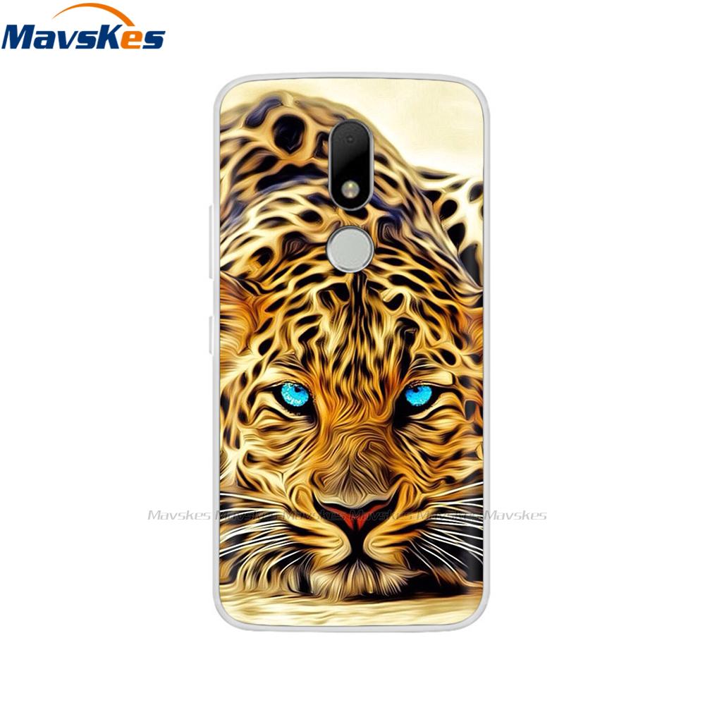 Soft TPU Case For Motorola Moto M Case XT1662 5.5inch Cute Cartoon Silicone Back Cover For Moto M Case XT1663 Phone Cases flower