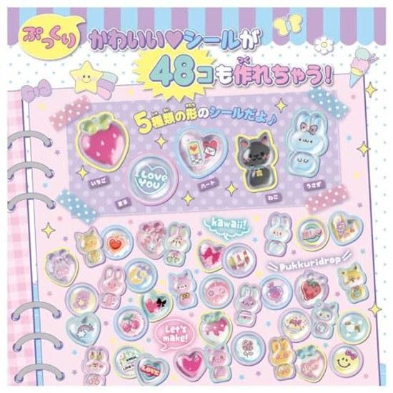 Takara Tomy KiraGacha Seal Pukuri Drop