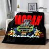Tales of the Rat Fink Anime Blanket Picnic Blanket Flannel Soft and Comfortable Home Travel Blanket Birthday Gift Bed Blanket