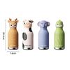 Cartoon Animal Shapes Insulated Water Bottle 480ml Vacuum Insulated Bottle  for Daily Use