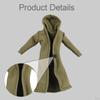 1/12 Scale Male Coat Model Miniature Decoration Accessories Cosplay Windbreak Figure Clothes,