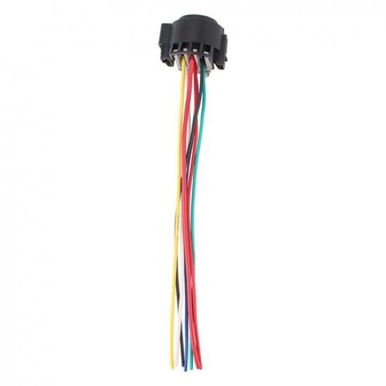 For Truck Plug Chevy GM Toyota Ford GMC DODGE 7-way Wire Trailer Plug Connector